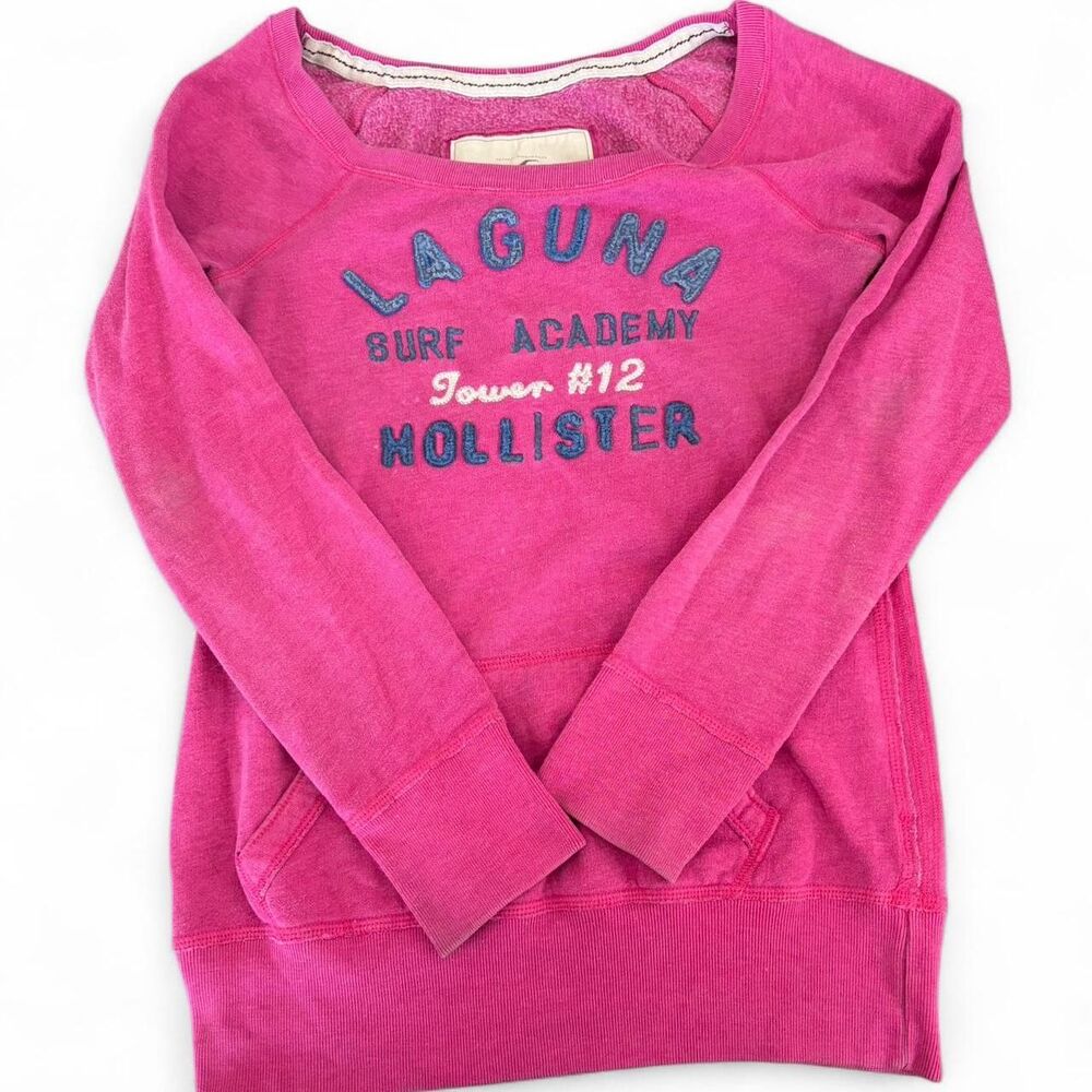 Hollister Co. Laguna Surf Pink Sweatshirt